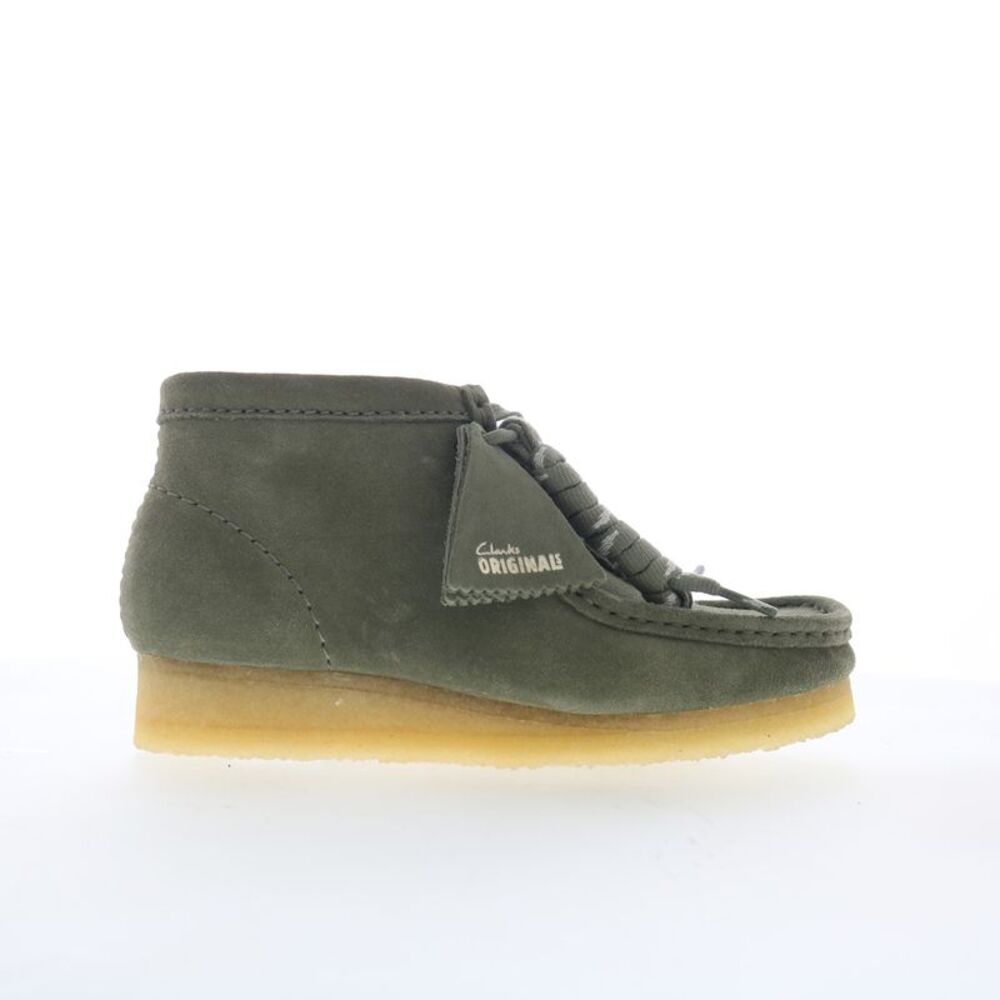 Clarks Womens Wallabee Boot Green Boots (NWT)